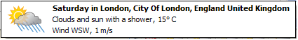 London on 30-09-2007