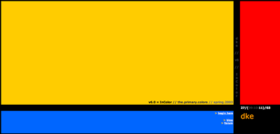 version 6 splash page